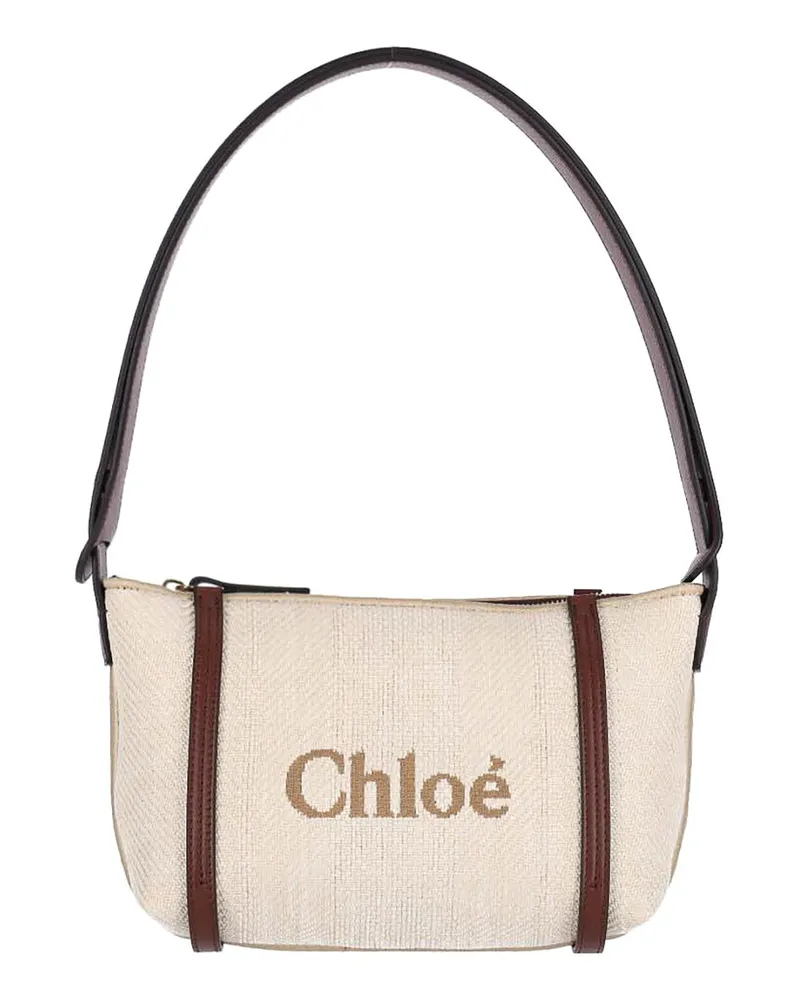 Chloé Schultertasche - Weiß Weiß