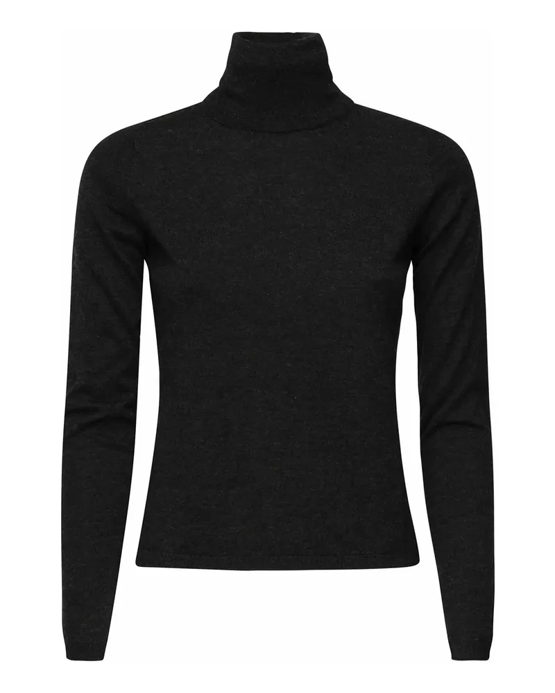 Max Mara Rollkragenpullover - Dunkelgrau Dunkelgrau