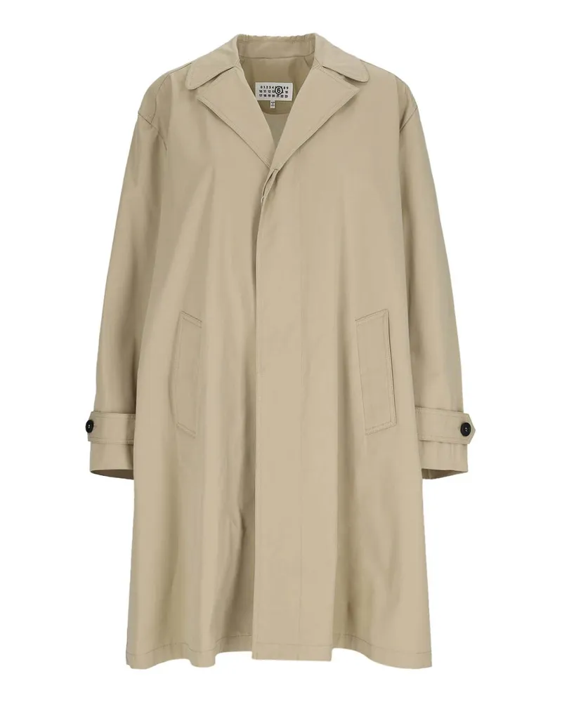 Maison Margiela Kurzer Mantel - Beige Beige