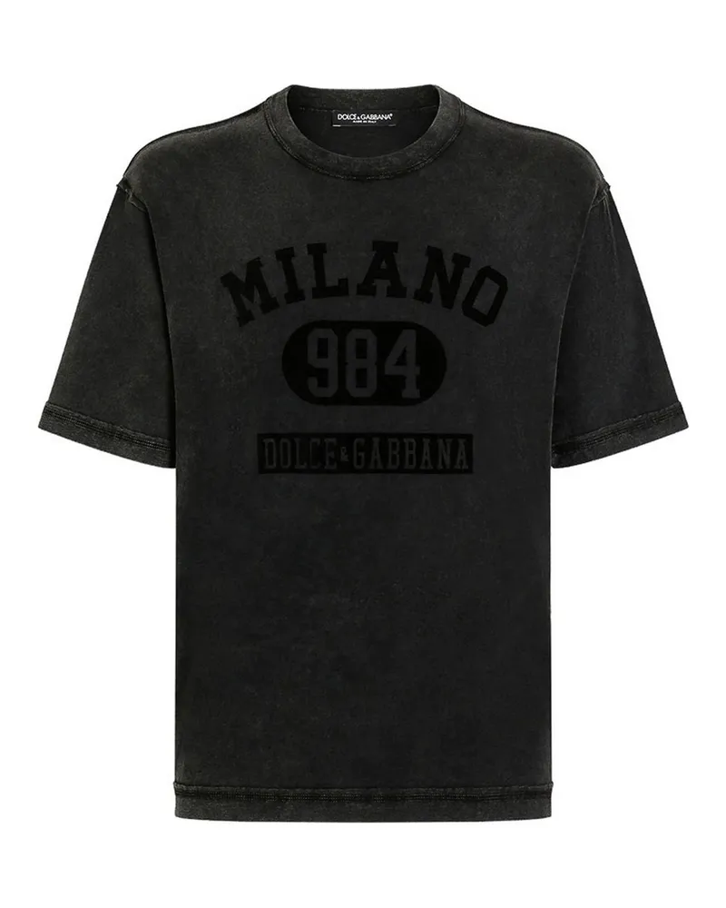 Dolce & Gabbana T-Shirt - Schwarz Schwarz