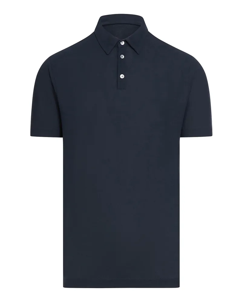 Zanone Poloshirt - Blau Blau