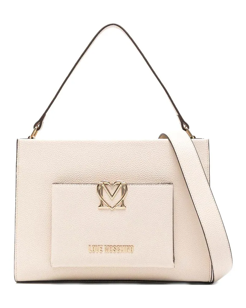 Moschino Shopper - Weiß Weiß