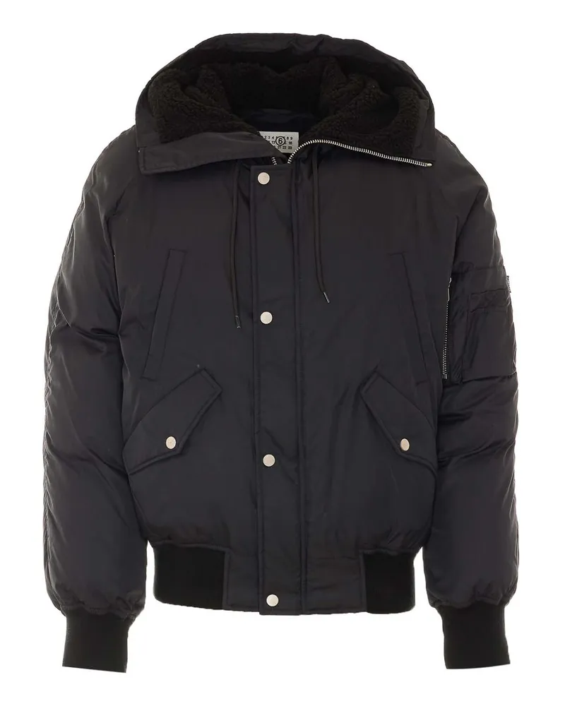Maison Margiela Daunenjacke - Schwarz Schwarz
