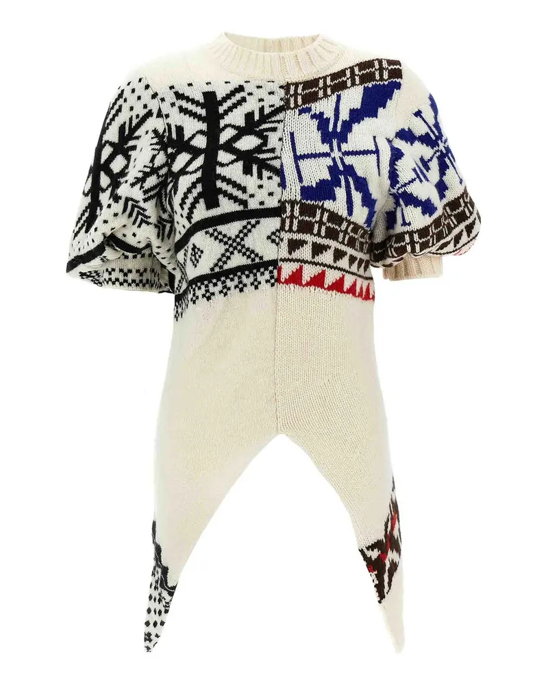 Sacai Rundhalspullover - Bunt Bunt