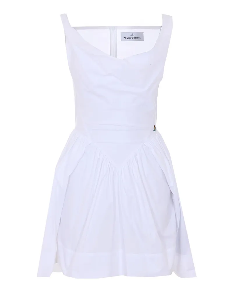 Vivienne Westwood Knielanges Kleid - Weiß Weiß