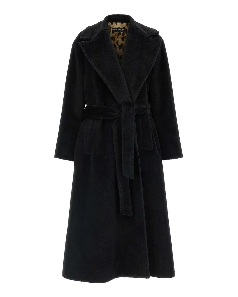 Dolce & Gabbana Trenchcoat - Schwarz Schwarz