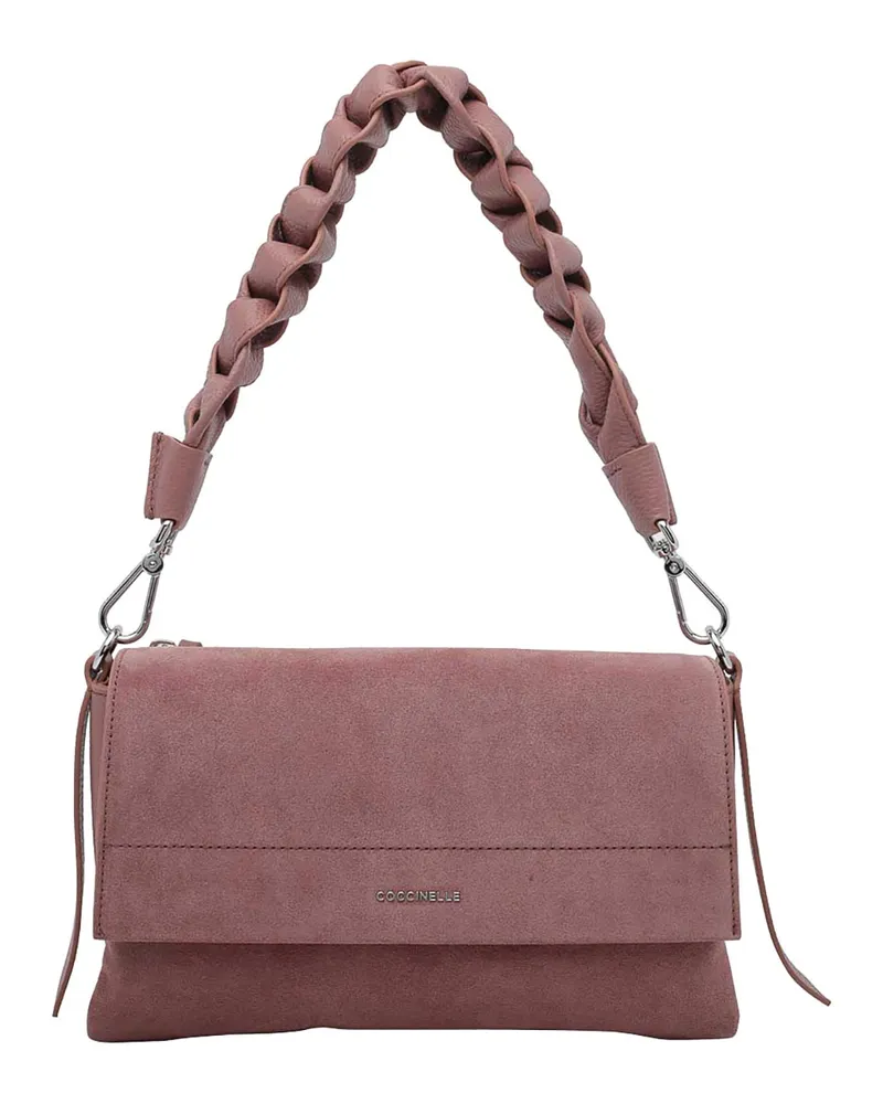 Coccinelle Schultertasche - Rosa Nude