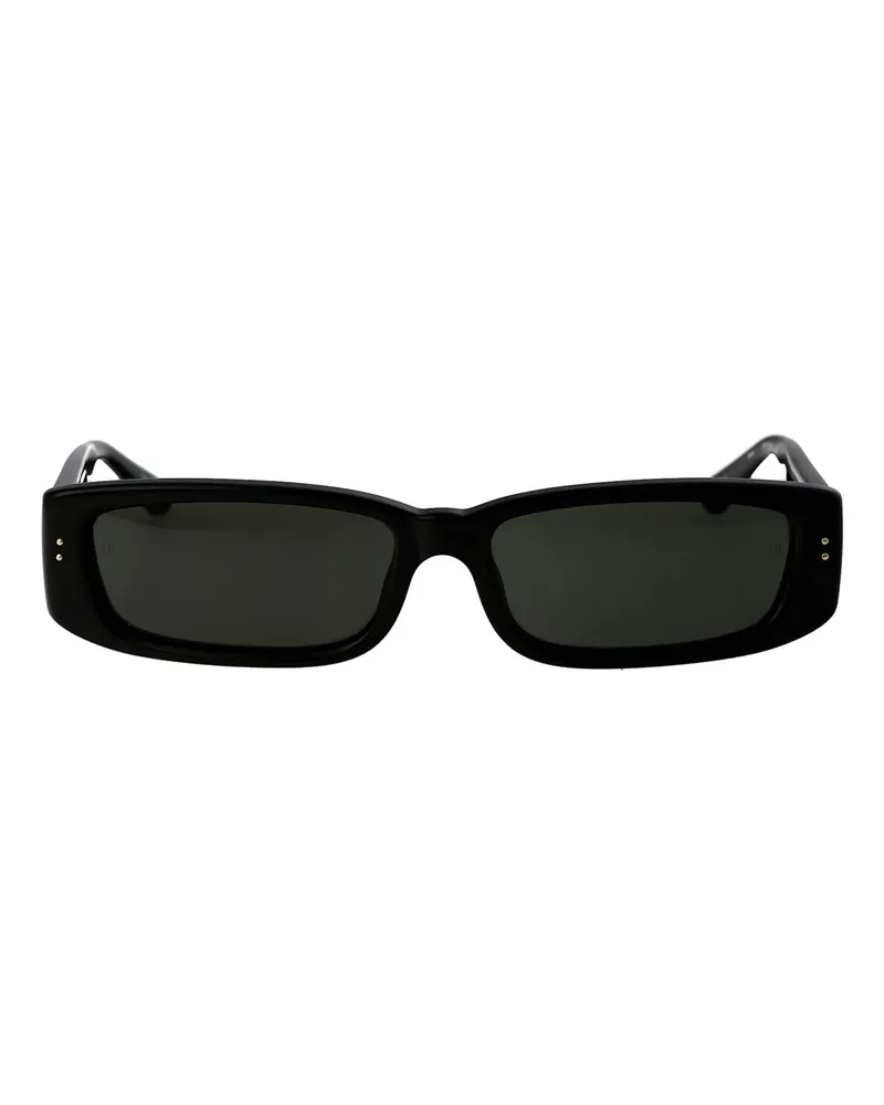 Linda Farrow Sonnenbrille - Schwarz Schwarz