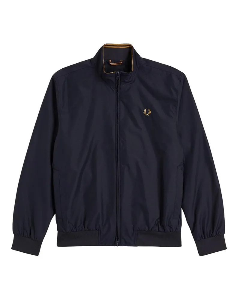 Fred Perry Knielanger Mantel - Blau Blau