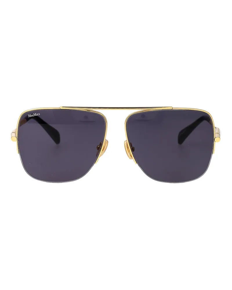 Max Mara Sonnenbrille - Blau Blau