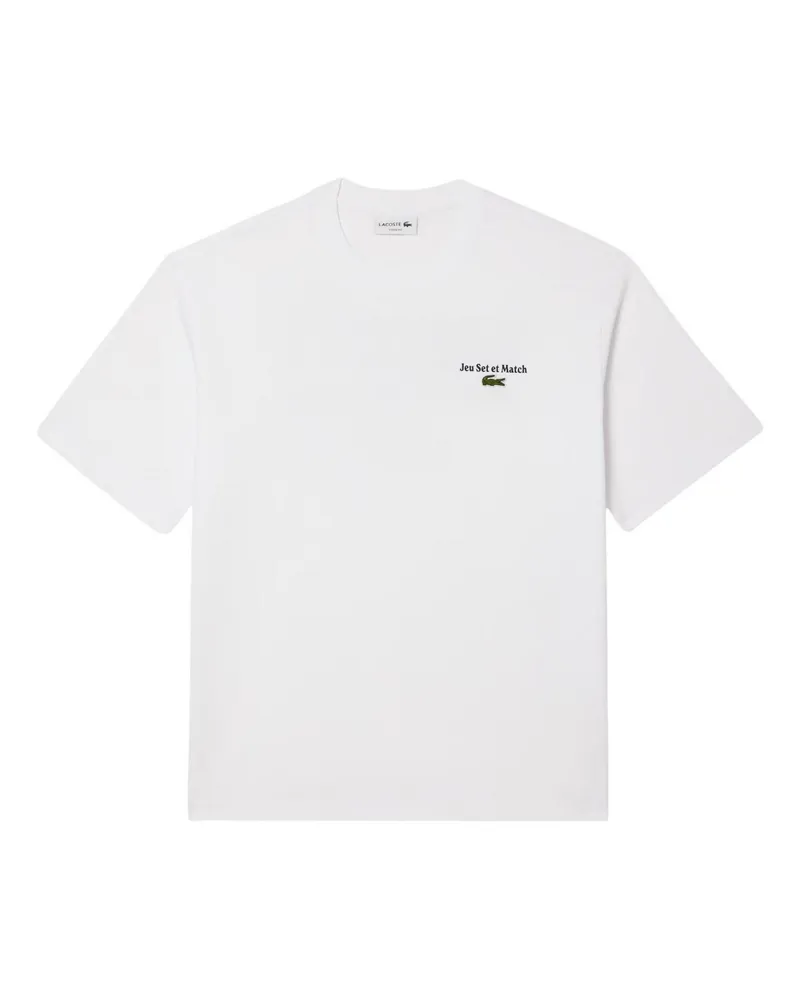 Lacoste T-Shirt - Weiß Weiß