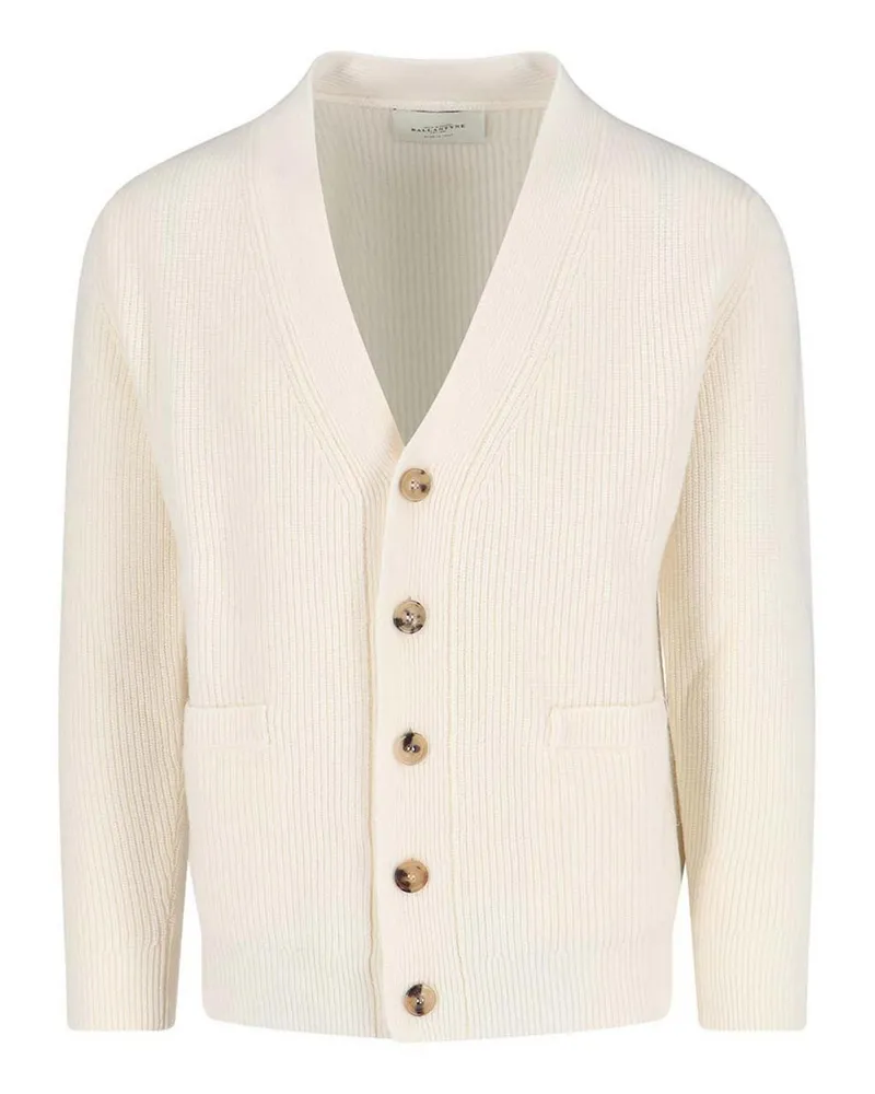 Ballantyne Cardigan - Weiß Weiß