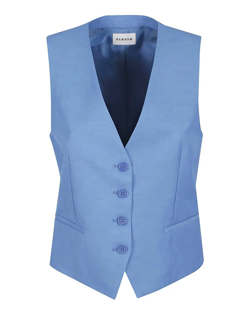 P.A.R.O.S.H. P. A.R. O.S. H. Weste - Blau Blau