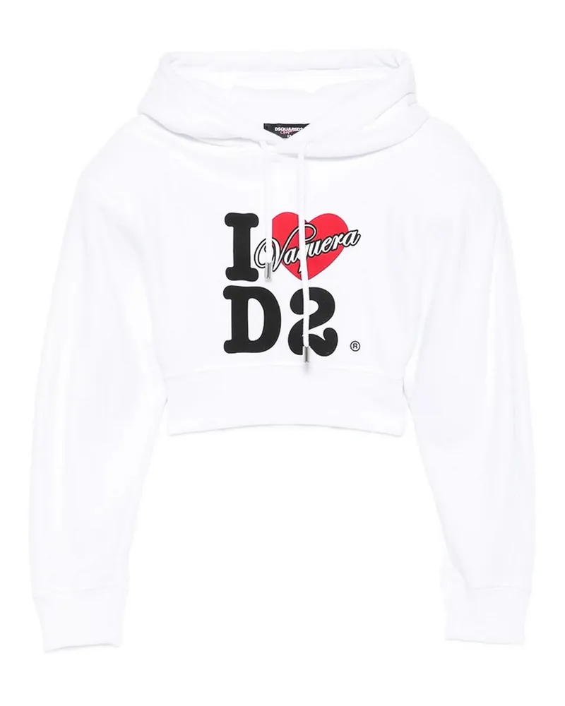 Dsquared2 Sweatshirt - Weiß Weiß