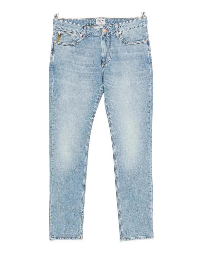 Emporio Armani Straight Leg Jeans - Blau Blau