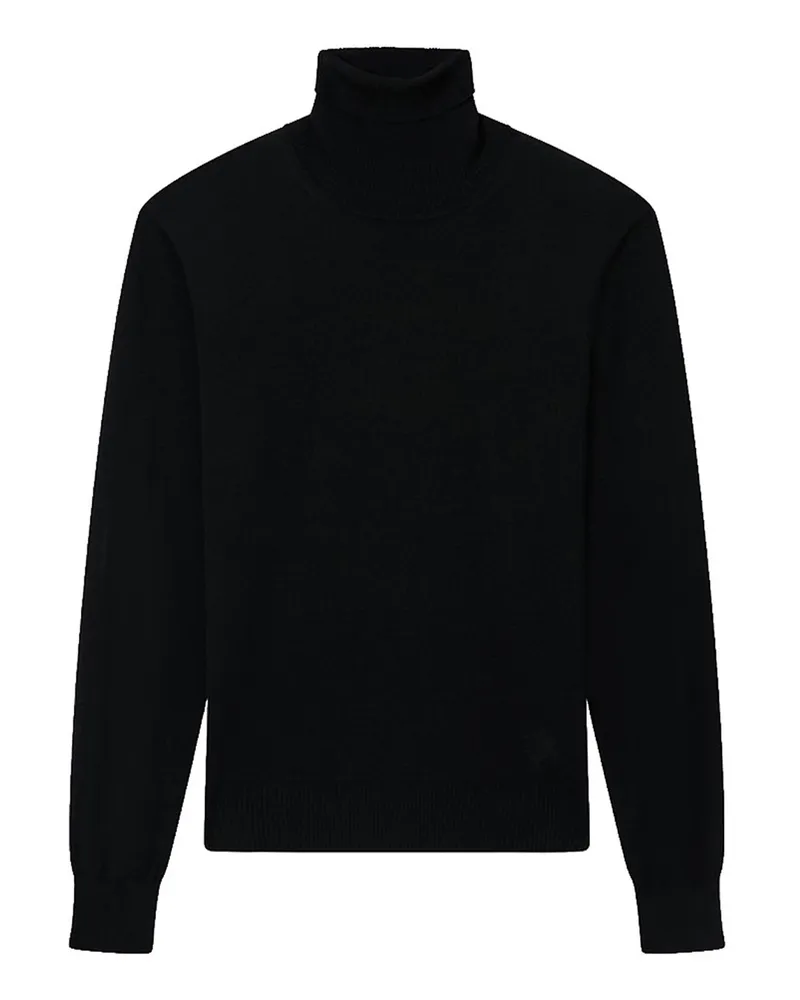 Emporio Armani Rundhalspullover - Schwarz Schwarz