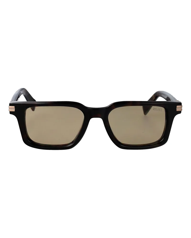 Ermenegildo Zegna Sonnenbrille - Braun Braun