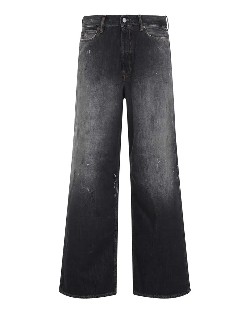 Acne Studios Bootcut Jeans - Schwarz Schwarz