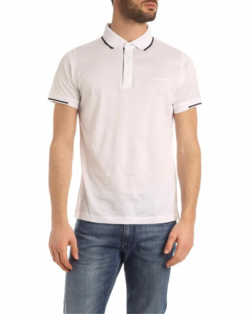 Karl Lagerfeld Poloshirt - Weiß Weiß