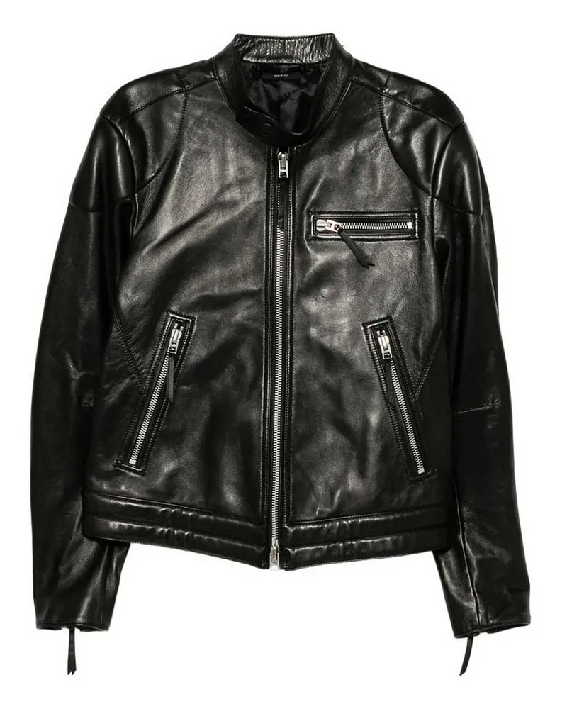 Tom Ford Lederjacke - Schwarz Schwarz