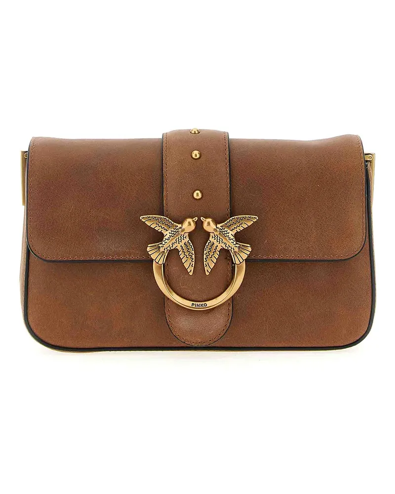 Pinko Schultertasche - Braun Braun