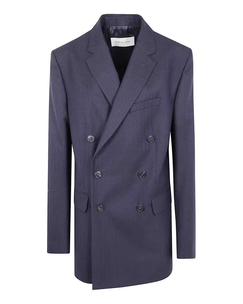 Dries van Noten Casualjacke - Blau Blau