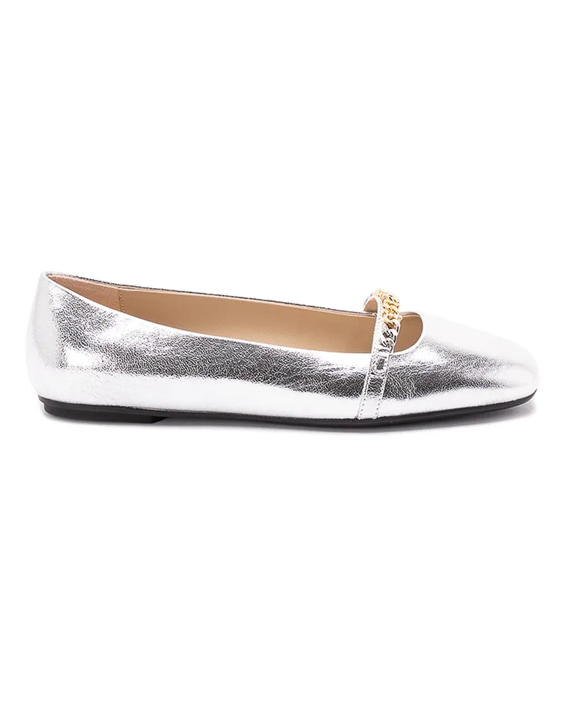 Pinko Ballerinas - Silber Silber