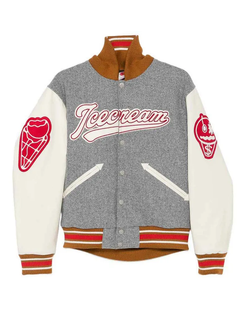 ICECREAM Bomberjacke - Grau Grau