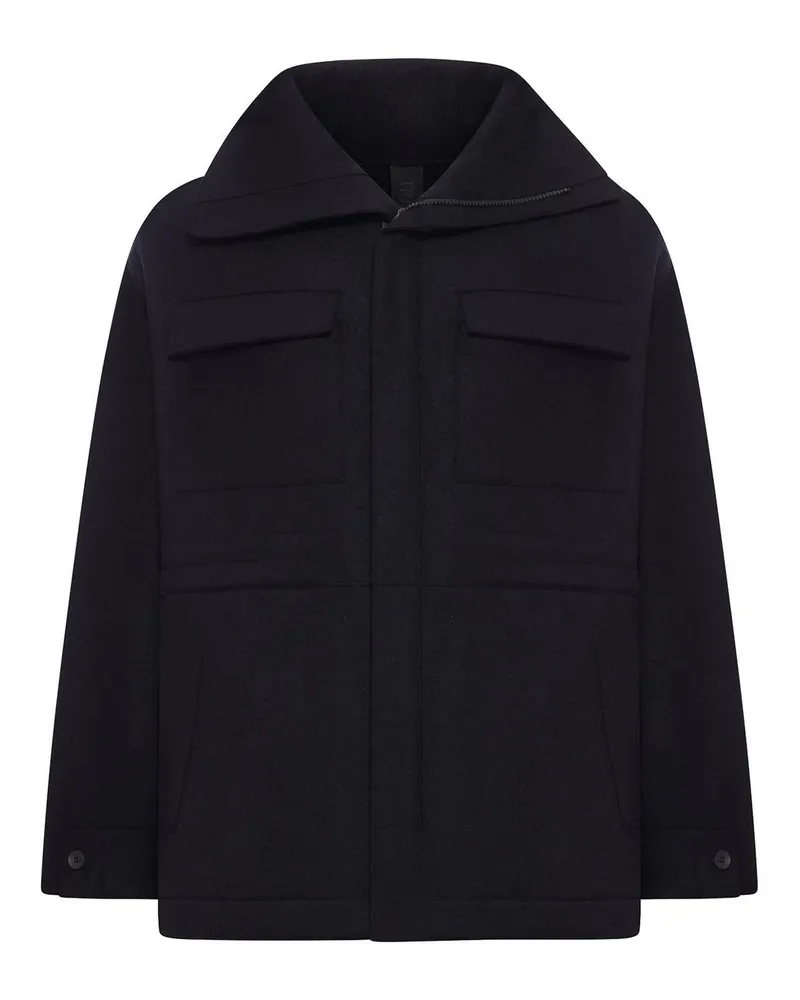 TRANSIT Casualjacke - Schwarz Schwarz