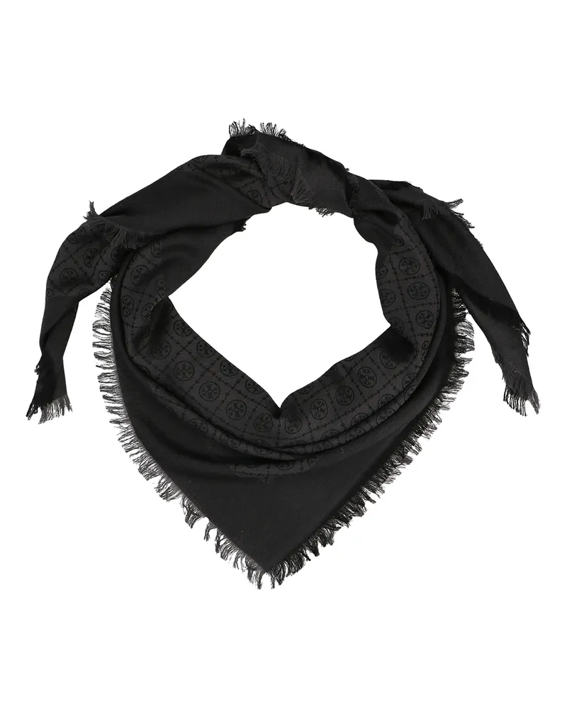 Tory Burch Schal - Schwarz Schwarz