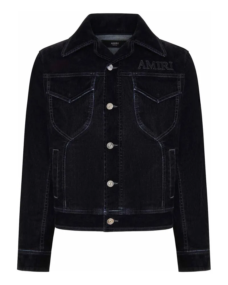 Amiri Straight Leg Jeans - Schwarz Schwarz