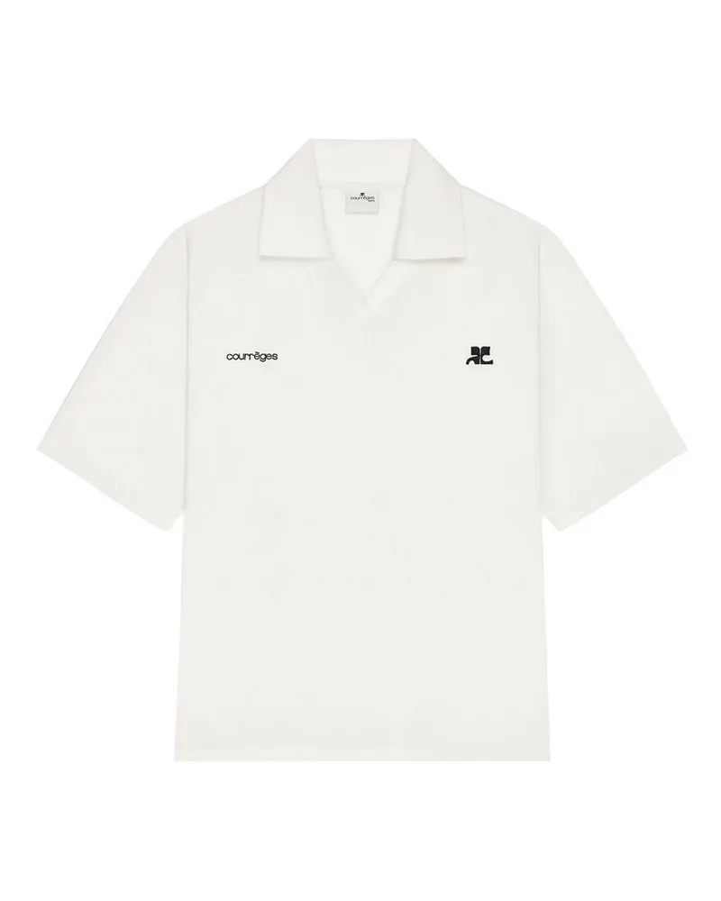 Courrèges Hemd - Weiß Weiß