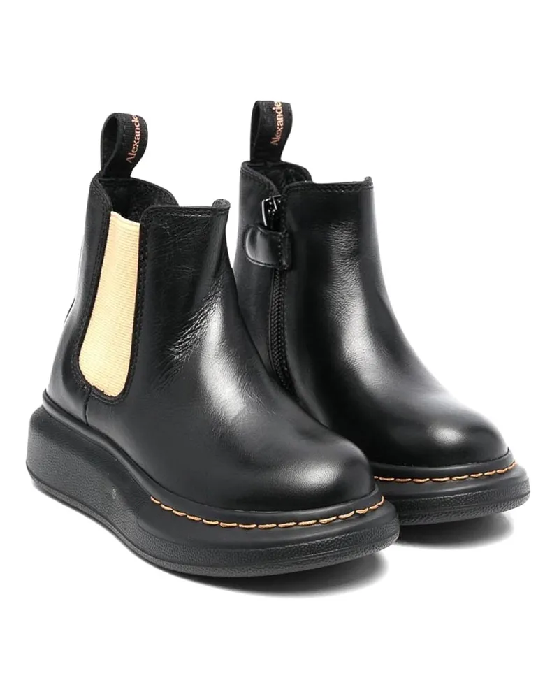 Alexander McQueen Stiefel - Schwarz Schwarz