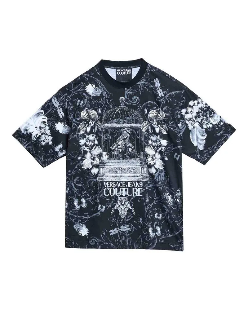 Versace Jeans T-Shirt - Schwarz Schwarz
