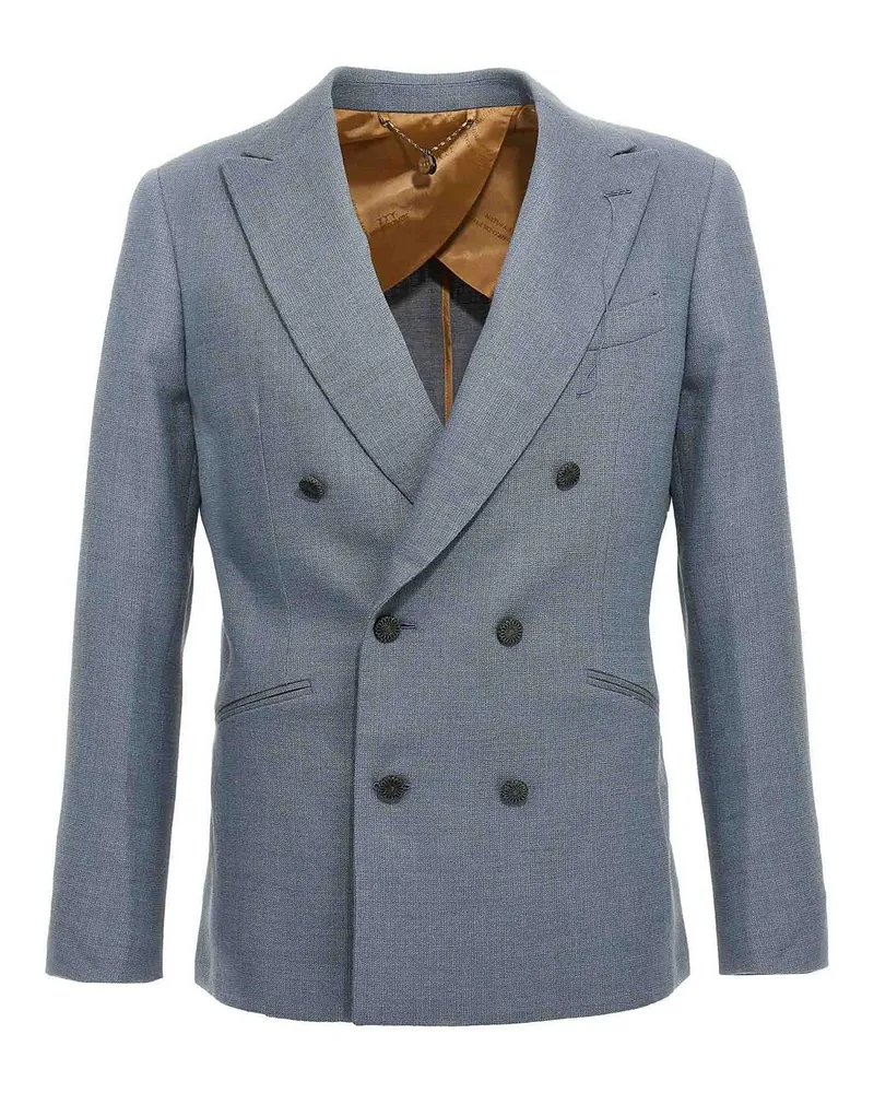 Maurizio Miri Blazer - Hellblau Hellblau