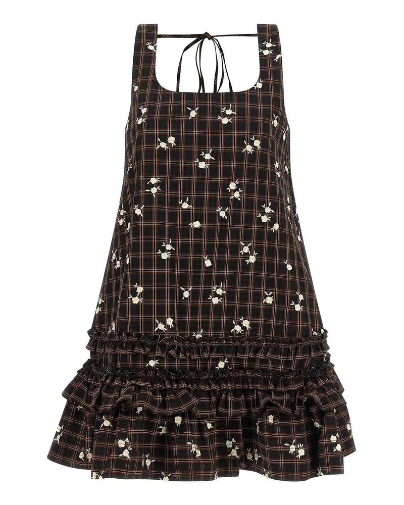 Ganni Knielanges Kleid - Braun Braun