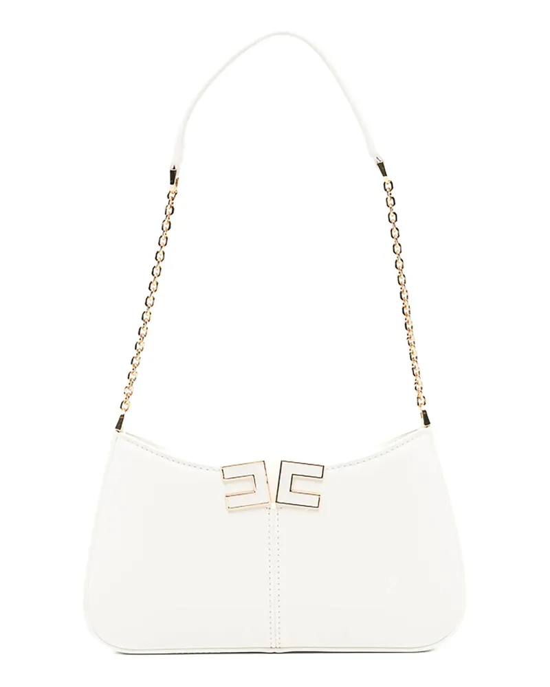 Elisabetta Franchi Schultertasche - Weiß Weiß