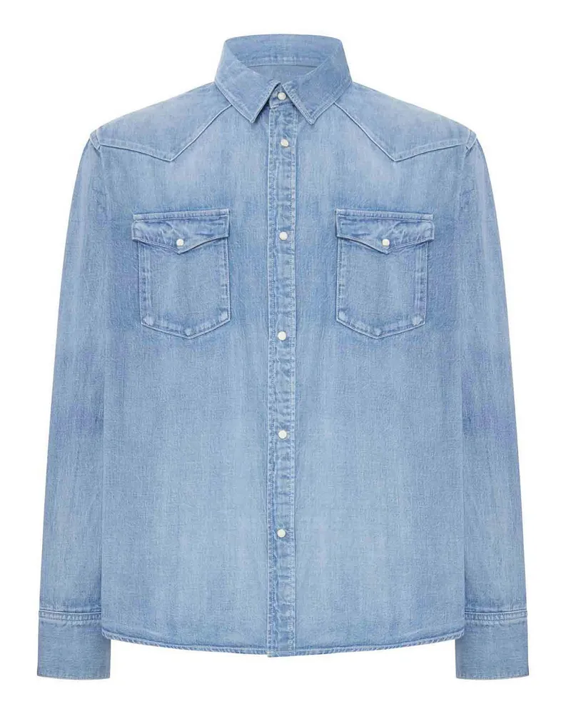 Visvim Hemd - Blau Blau