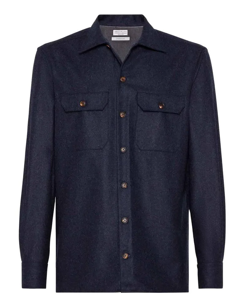 Brunello Cucinelli Hemd - Blau Blau