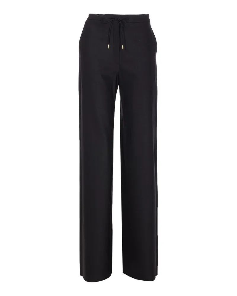 Max Mara Schlagjeans - Schwarz Schwarz
