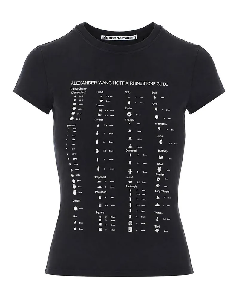 Alexander Wang T-Shirt - Schwarz Schwarz