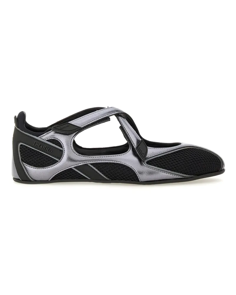 ATTICO Ballerina Flat Floor 01 Schwarz
