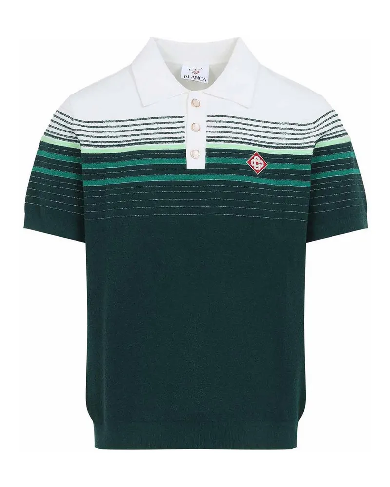 Casablanca Paris Poloshirt - Grün Grün