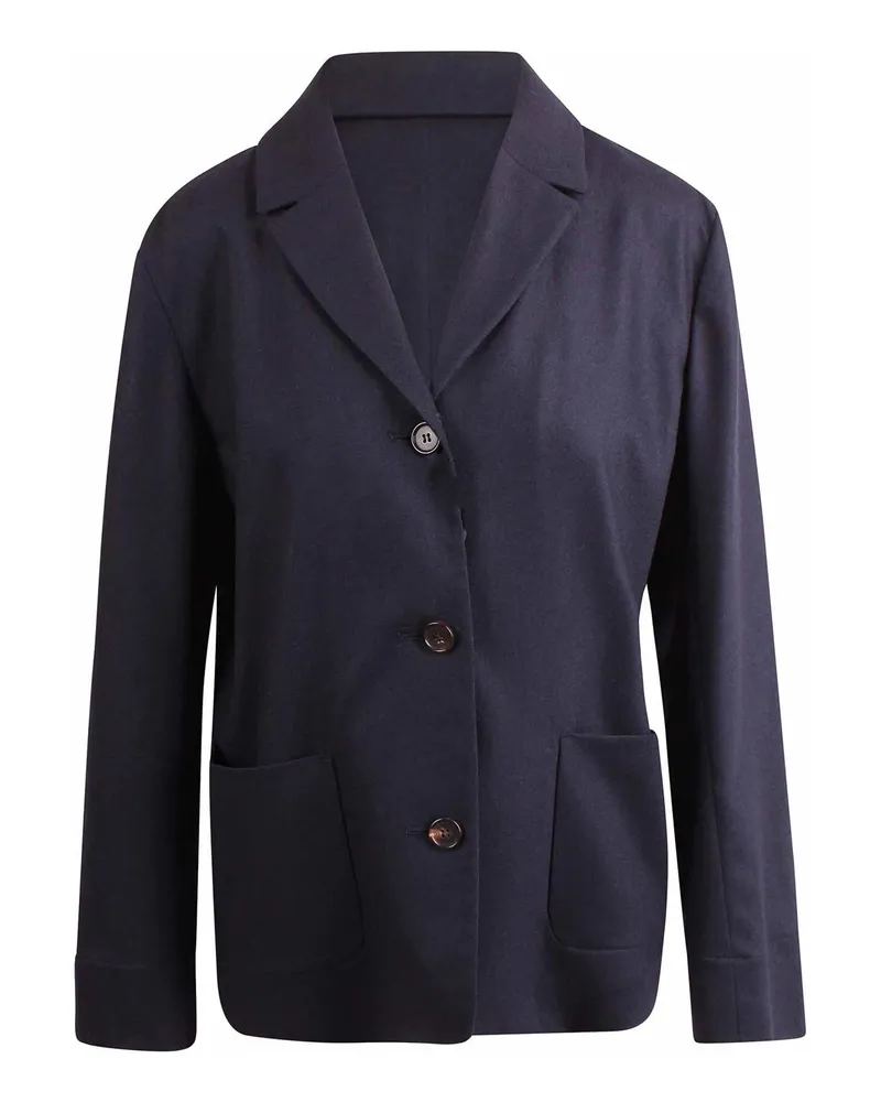Max Mara Casualjacke - Blau Blau