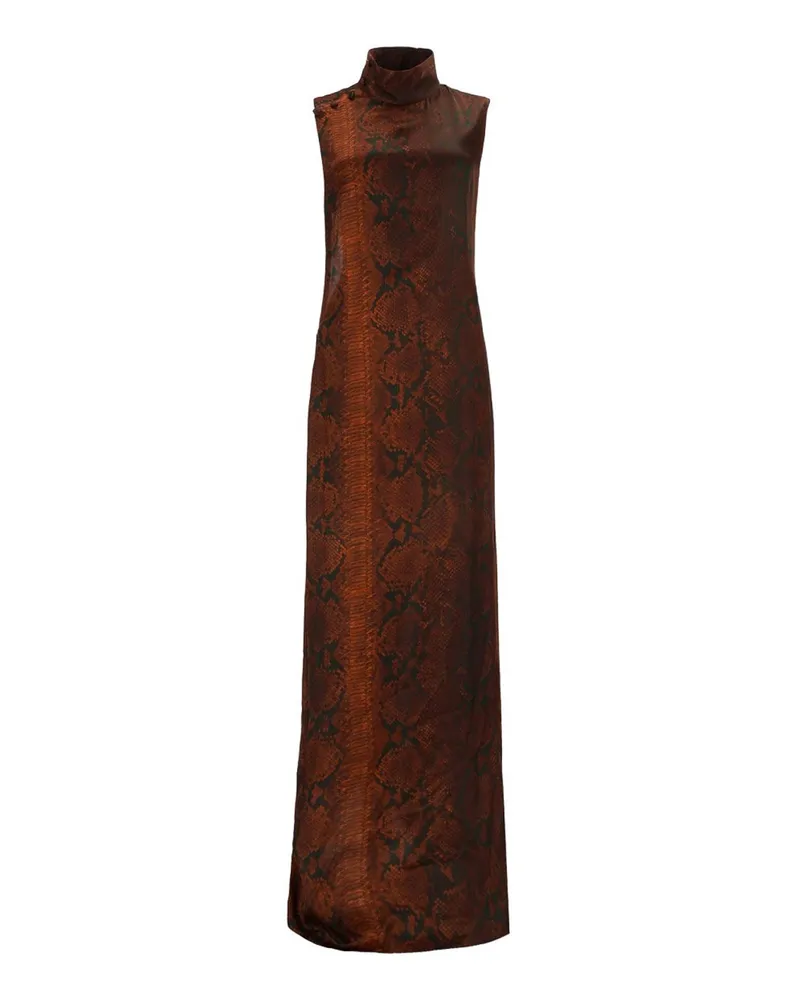 Jean Paul Gaultier Maxikleid - Rot Rot
