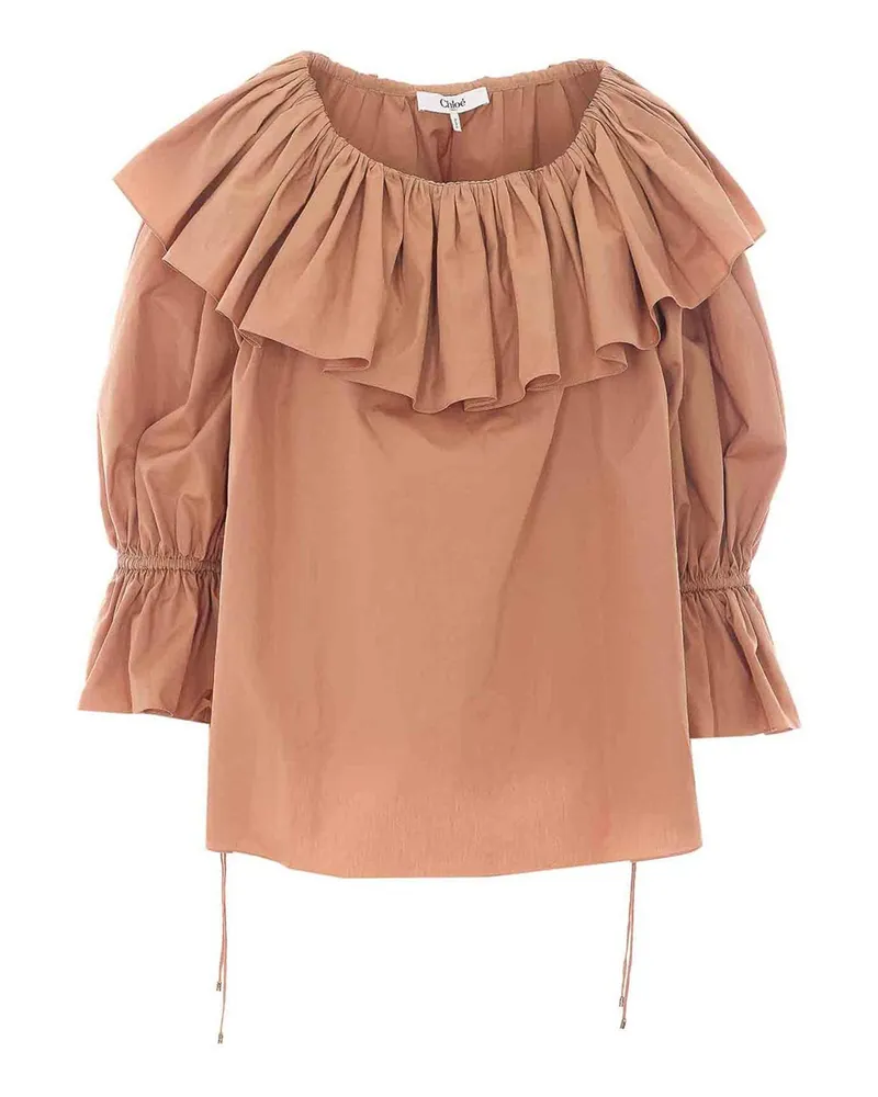 Chloé Top - Nude Nude