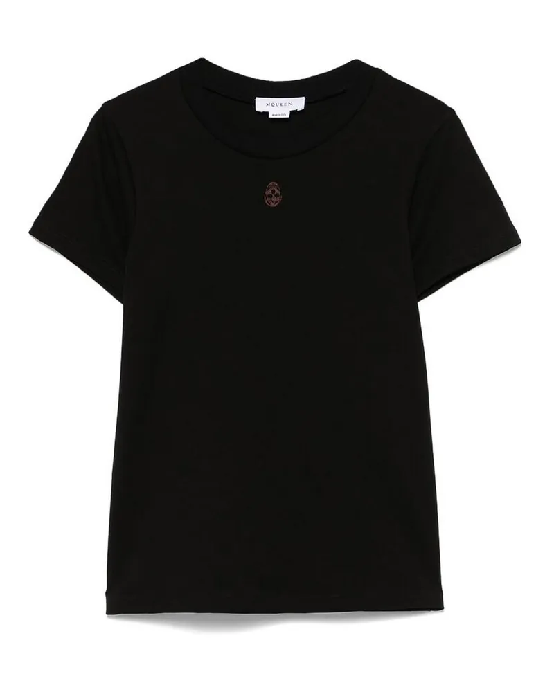 Alexander McQueen T-Shirt - Schwarz Schwarz