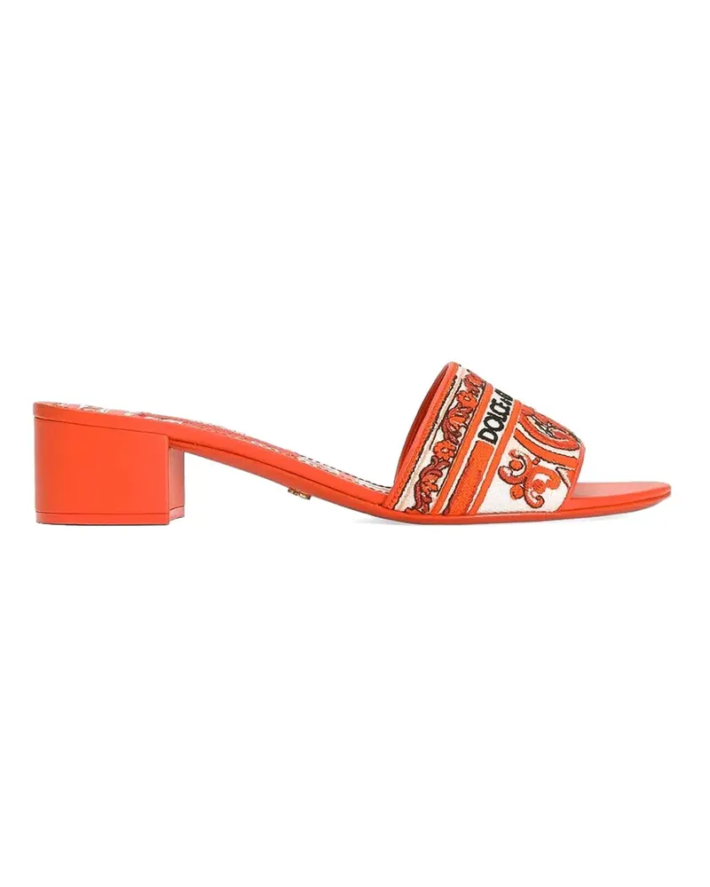 Dolce & Gabbana Mules - Orange Orange