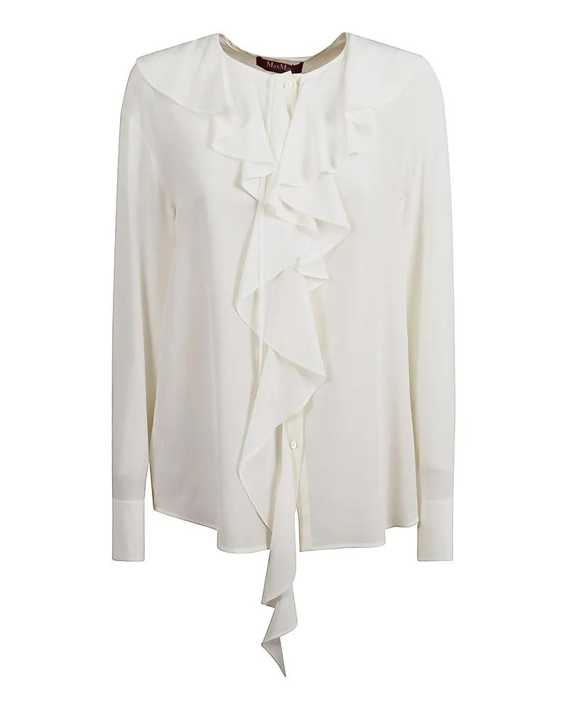 Max Mara Hemd - Weiß Weiß