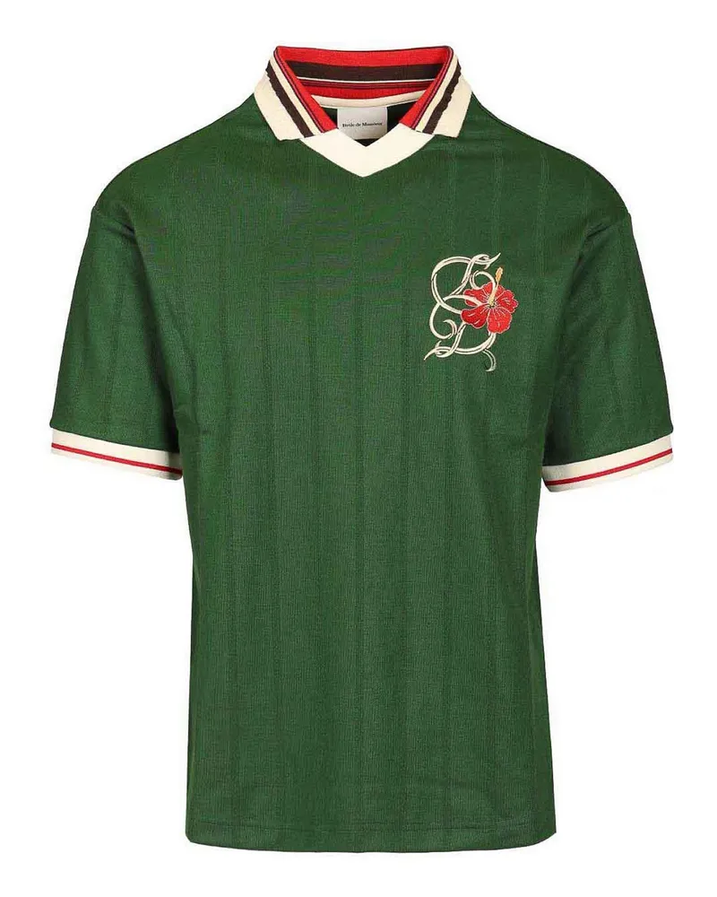 Drôle de Monsieur Poloshirt - Grün Grün